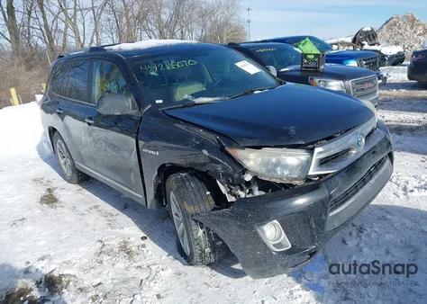 2012 Toyota Highlander Hybrid Limited V6 из США, поврежденный, VIN JTEDC3EH9C2004383